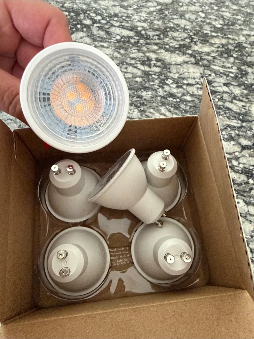 GU10 LED Bulbs 6-Pack - White